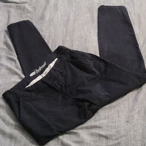 Old navy black boyfriend ankle pants size 0